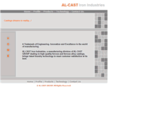 Tablet Screenshot of al-cast.com
